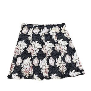 NWT New York Clothing Company Floral Pull On A Line Mini Skirt XL Stretchy
